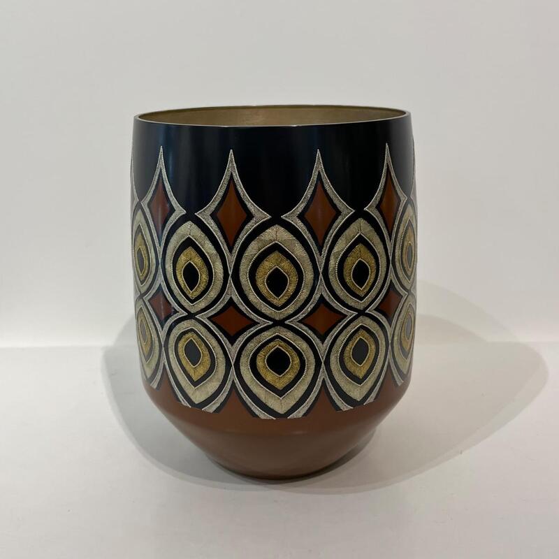 Mizusashi récipient à eau japonais de Kazuo Kashima 