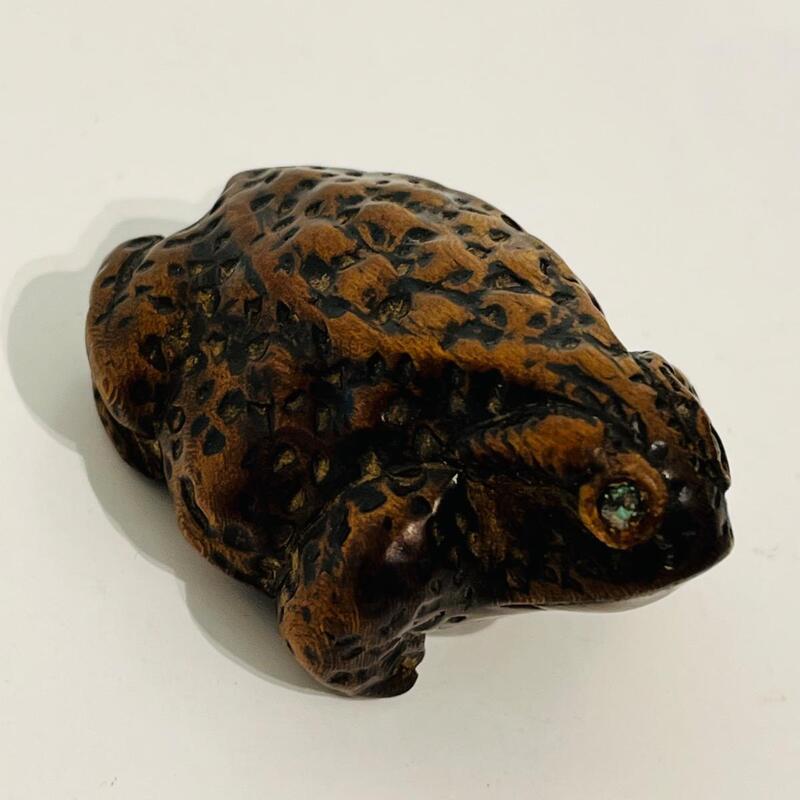 Netsuke Crapaud Japonais  Edo