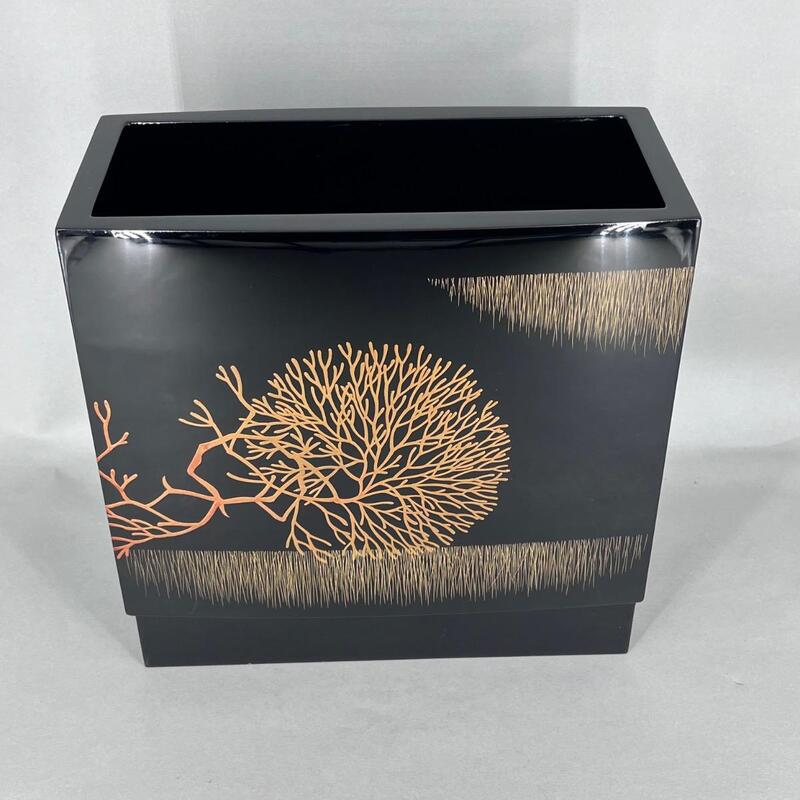 VASE JAPONAIS EN LAQUE INAMI TADASHI