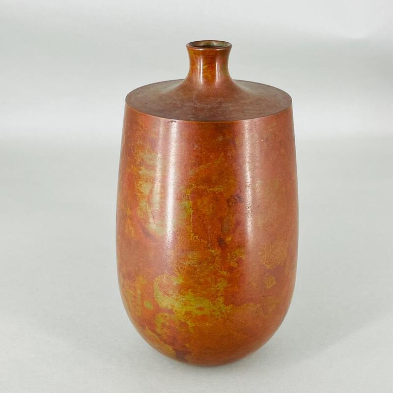 Vase Japonais En Bronze De Gasen 